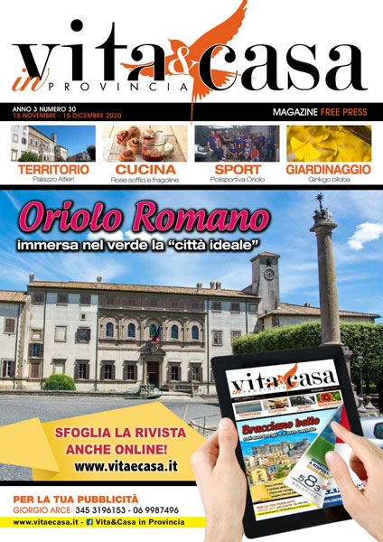 Oriolo Romano, immersa nel verdela città ideale